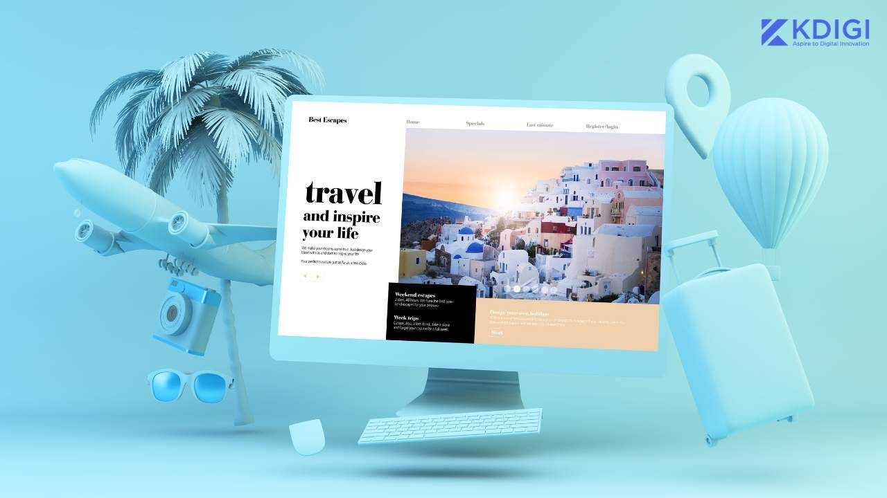 Dịch vụ thiết kế Website du lịch trọn gói